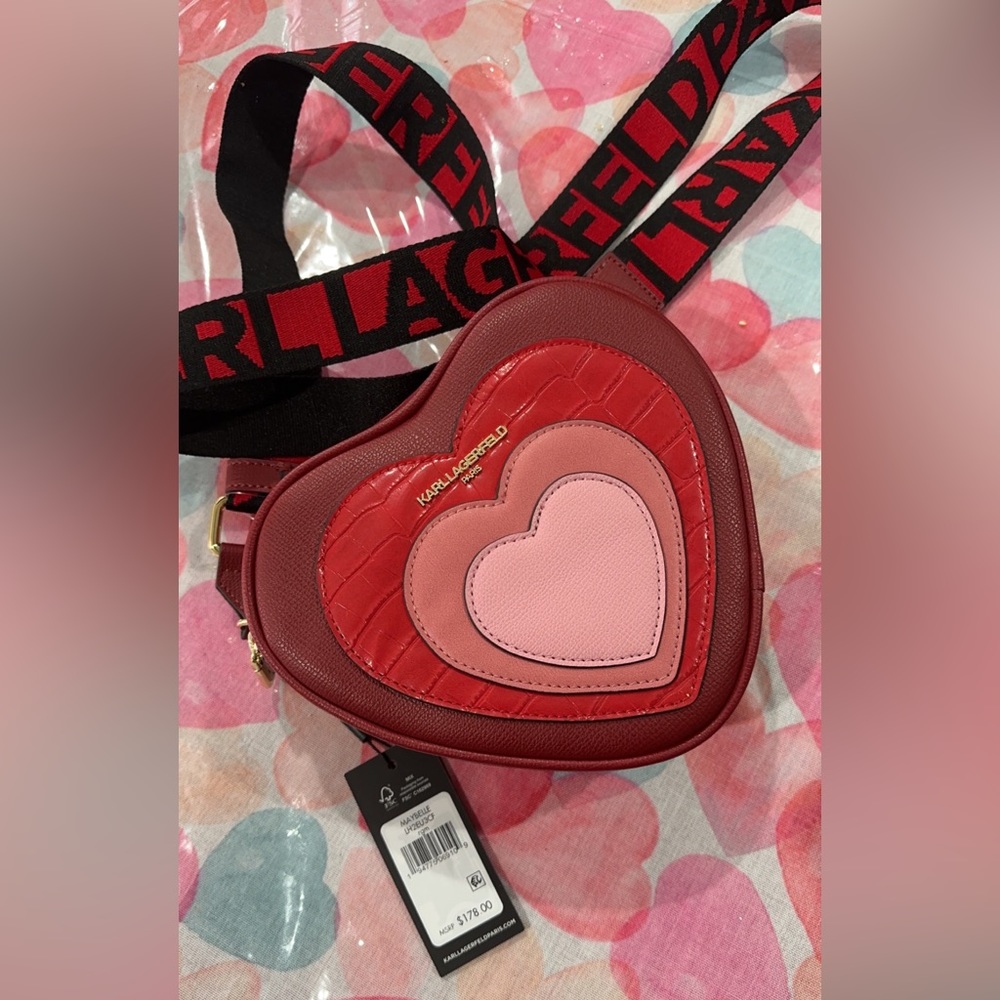 Karl Lagerfeld Heart crossbody
